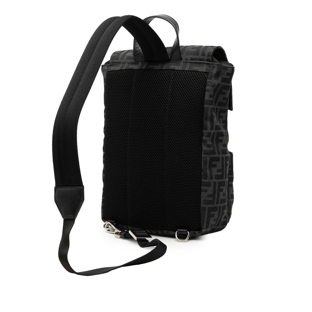 Fendi Small Zucca Toile Fendiness Sac à dos