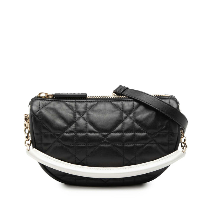 Dior Small Cuir d’agneau Cannage Dior Vibe Hobo
