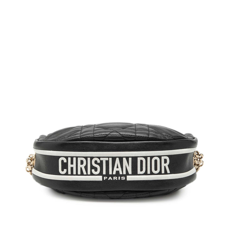 Dior Small Cuir d’agneau Cannage Dior Vibe Hobo