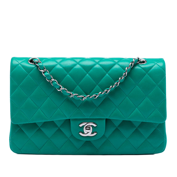 Chanel Medium Classic Cuir d’agneau Double rabat