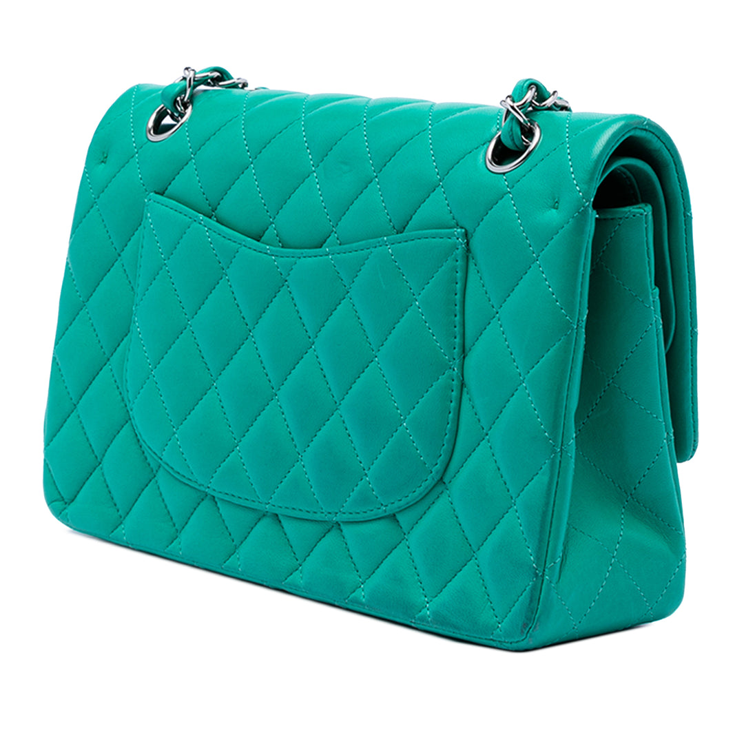 Chanel Medium Classic Cuir d’agneau Double rabat