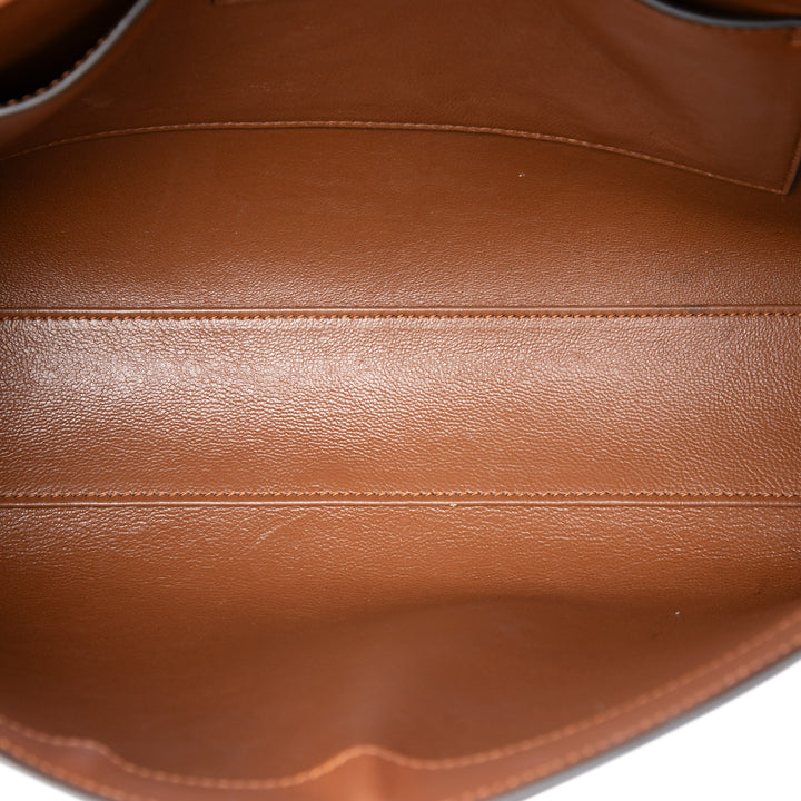 Manhattan Sac Moyen Cuir de veau lisse Marron