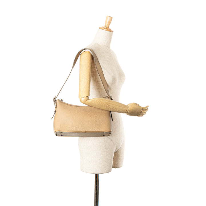 Burberry Cuir Sac bandoulière Marron