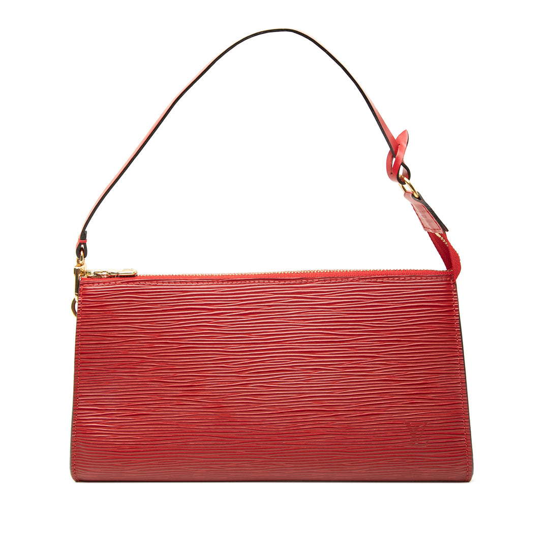 Pochette Accessoires Épi Rouge