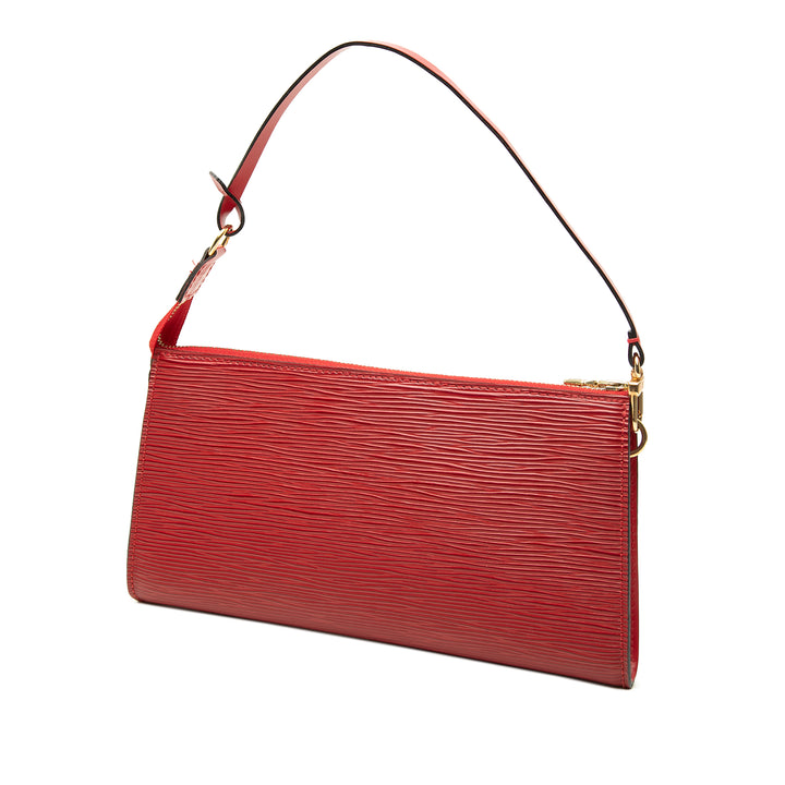 Pochette Accessoires Épi Rouge