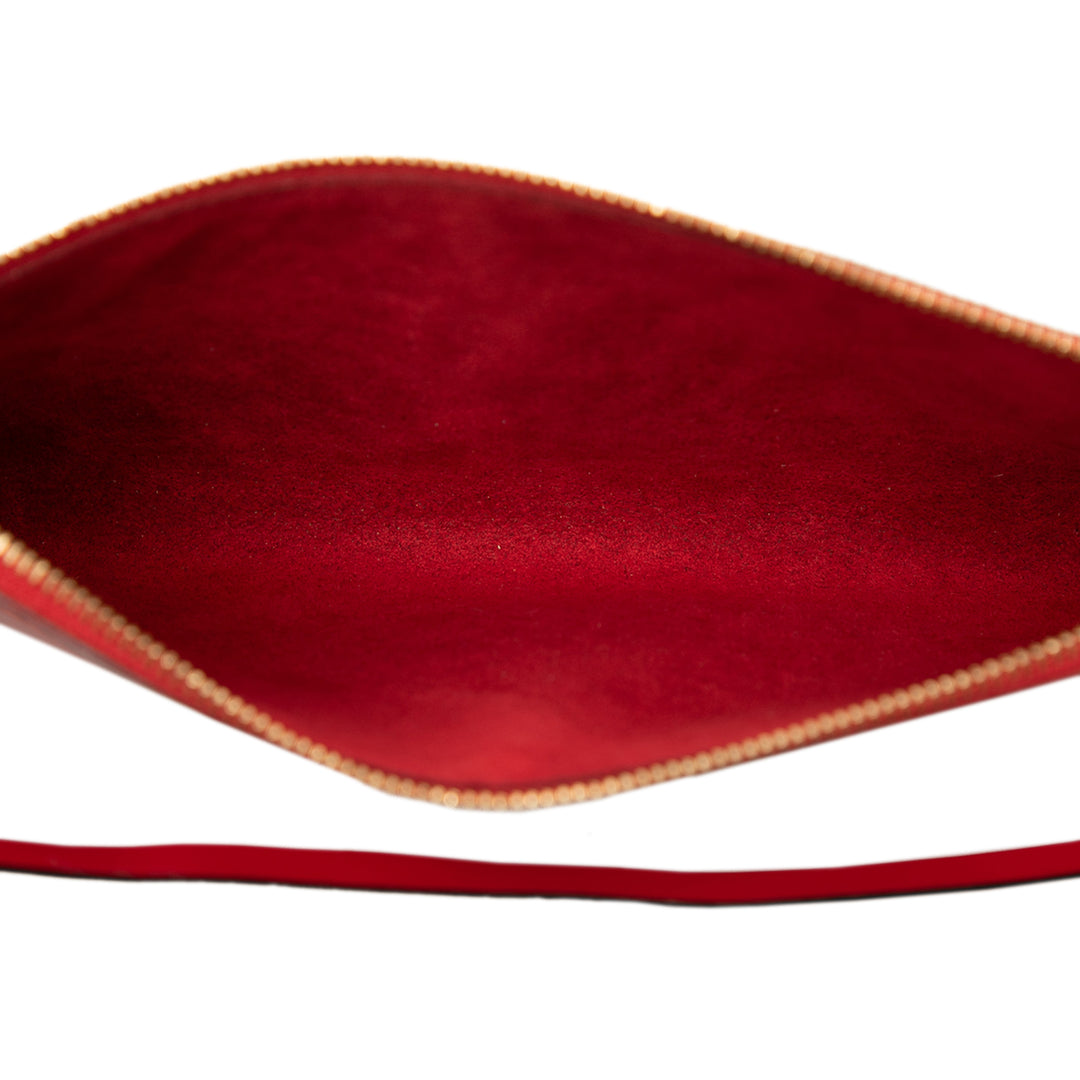 Pochette Accessoires Épi Rouge