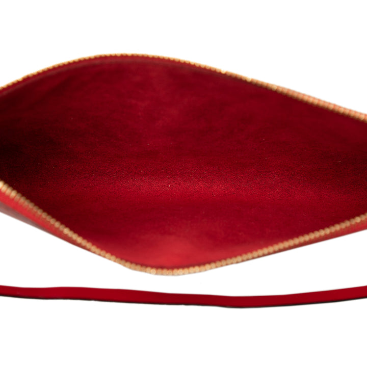 Pochette Accessoires Épi Rouge
