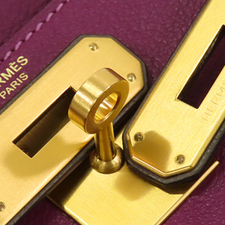 Hermès Special Order Evercolor Kelly II Retourne 28 Violet – GABY PARIS Authentique