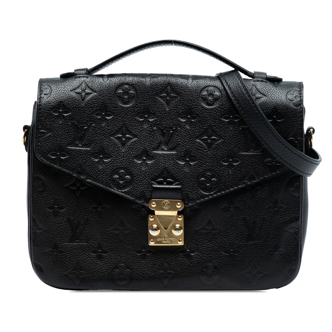 Louis Vuitton Monogram Empreinte Pochette Metis Noir – GABY PARIS Authentique