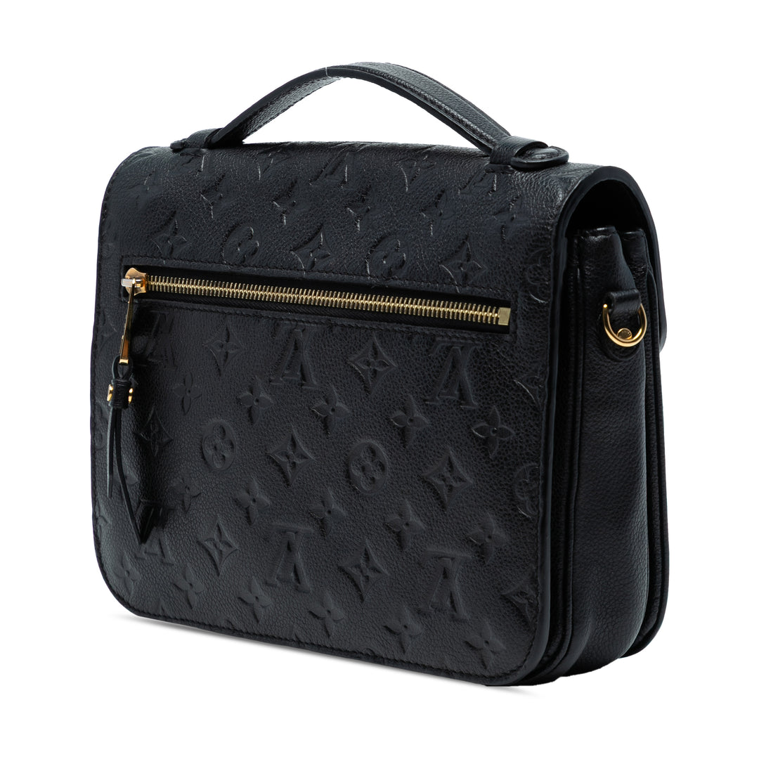 Louis Vuitton Monogram Empreinte Pochette Metis Noir – GABY PARIS Authentique