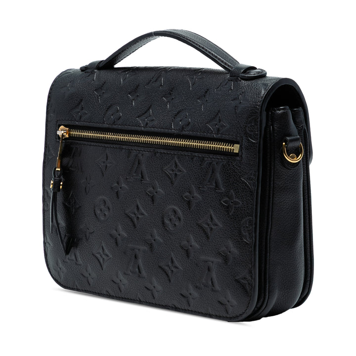 Louis Vuitton Monogram Empreinte Pochette Metis Noir – GABY PARIS Authentique