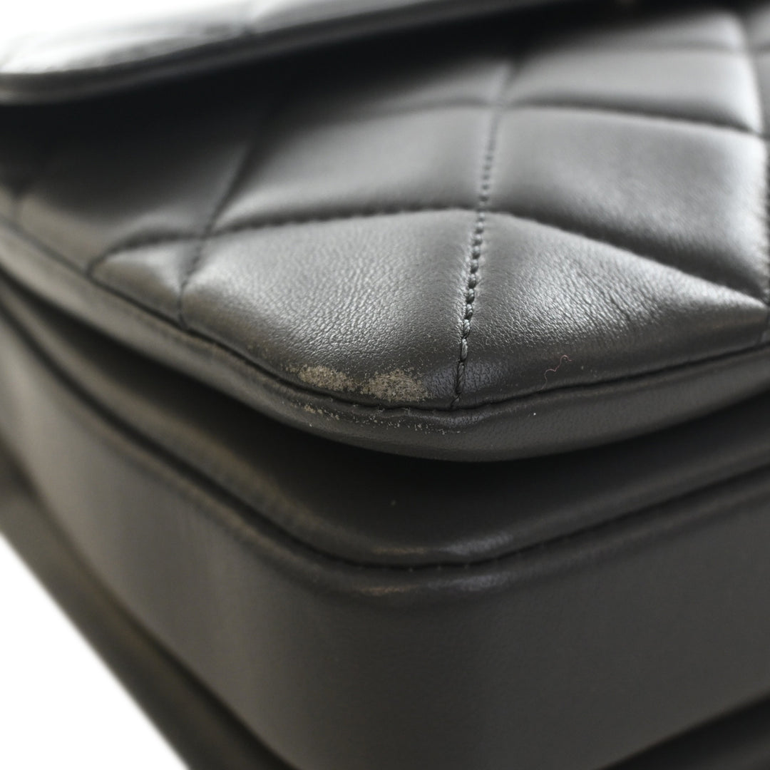 Chanel Small Matelassé Cuir d’agneau Trendy CC anse supérieure à rabat
