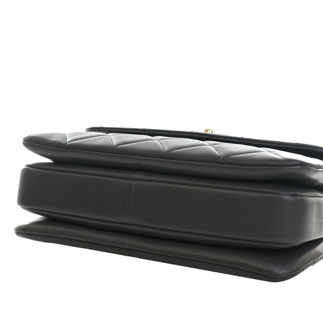 Chanel Small Matelassé Cuir d’agneau Trendy CC anse supérieure à rabat
