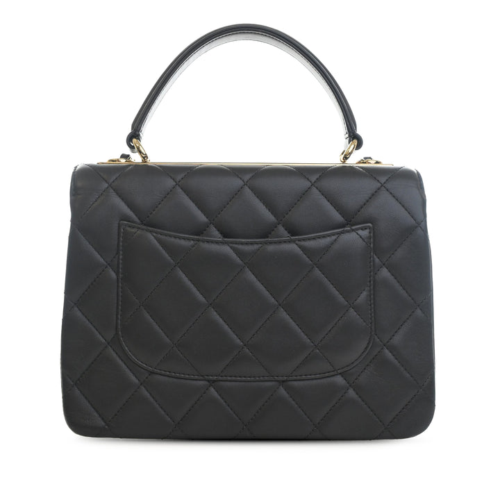 Chanel Small Matelassé Cuir d’agneau Trendy CC anse supérieure à rabat