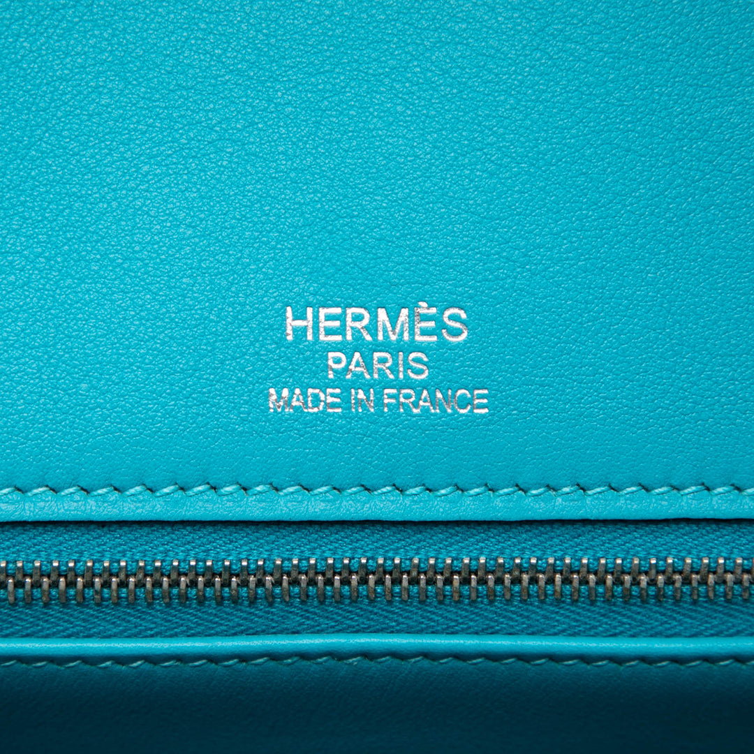 Hermès Ghillies Birkin Retourne 35 Togo Bleu – vue 5 – GABY PARIS