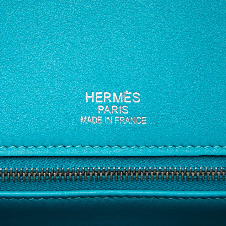 Hermès Ghillies Birkin Retourne 35 Togo Bleu – vue 5 – GABY PARIS