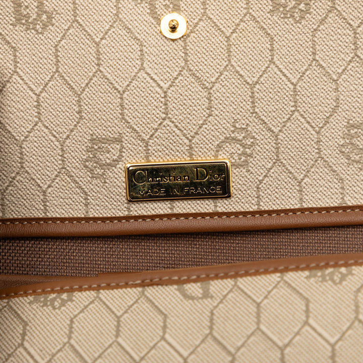 Dior Honeycomb Coated Toile Sac porté croisé