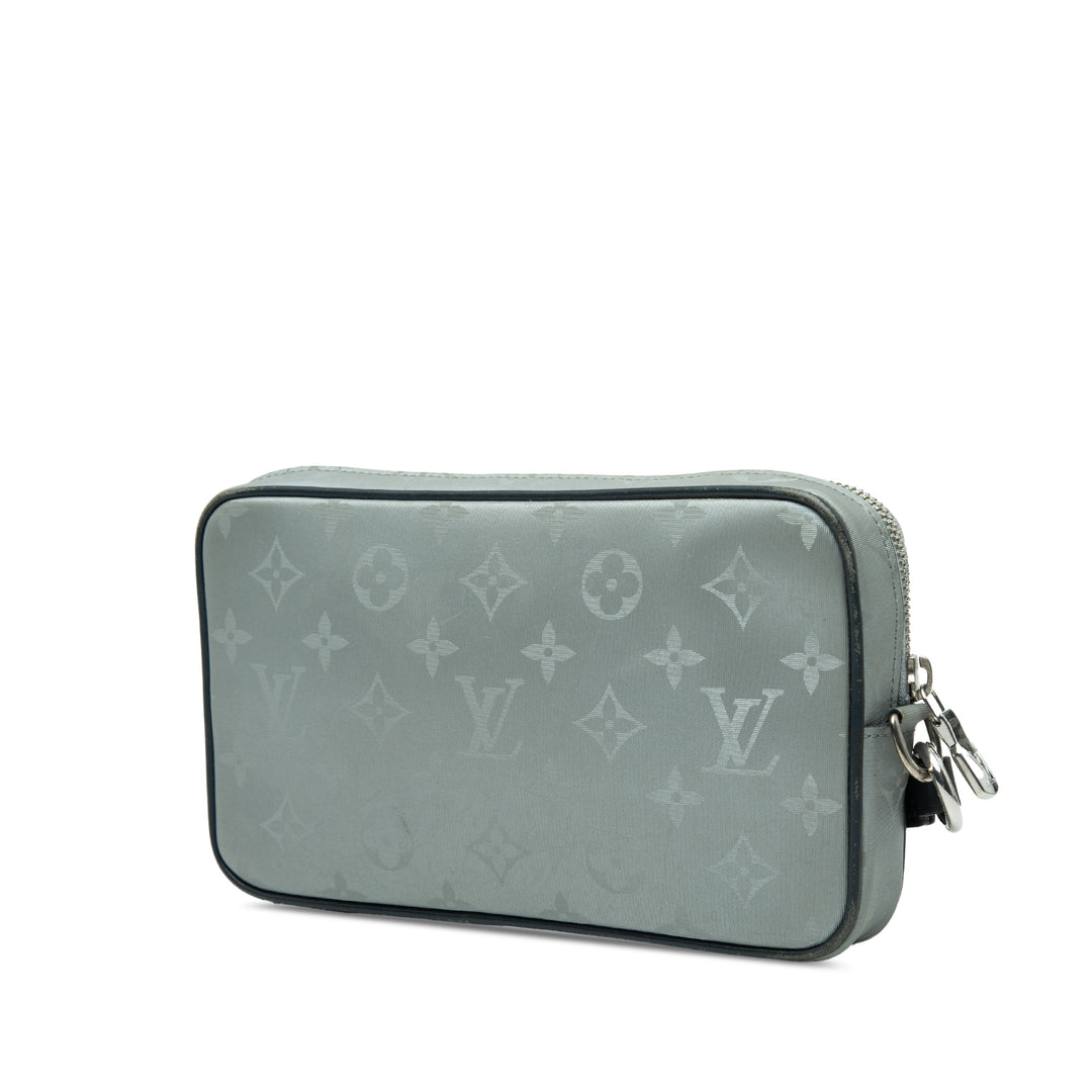 Louis Vuitton Monogram Satellite Alpha Pochette