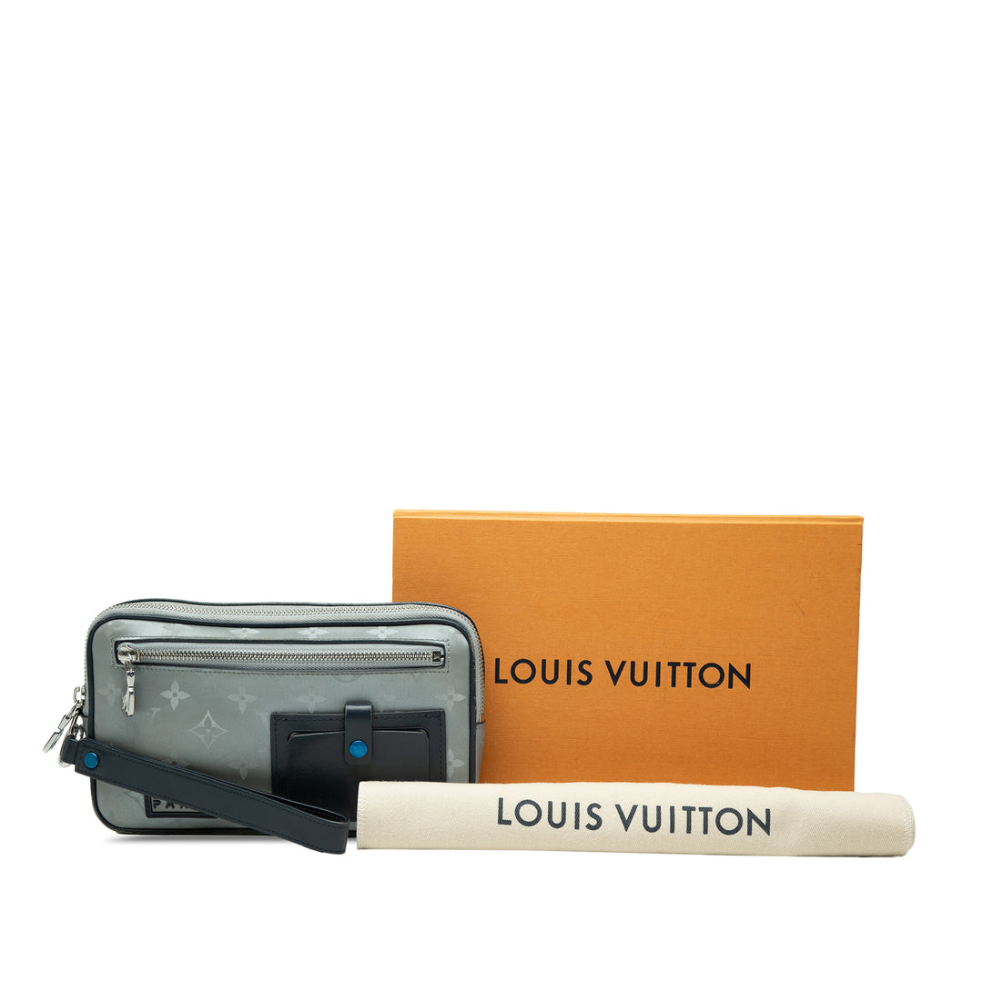 Louis Vuitton Monogram Satellite Alpha Pochette