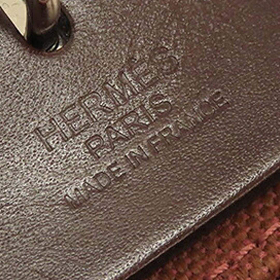 Hermès Toile Criss Viking Vache Hunter Herbag Zip 31
