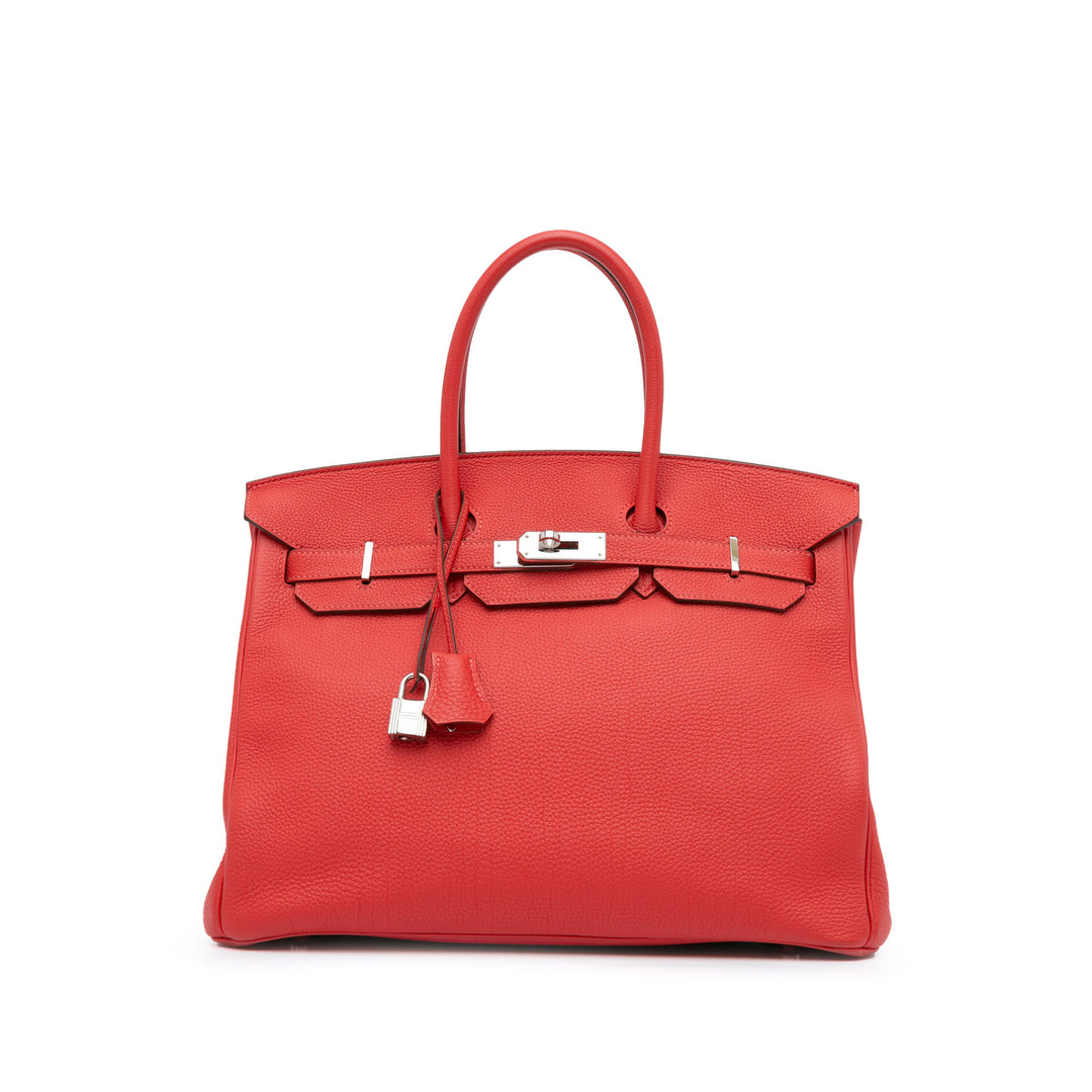 Togo Birkin Retourne 35 Red - Gaby Paris