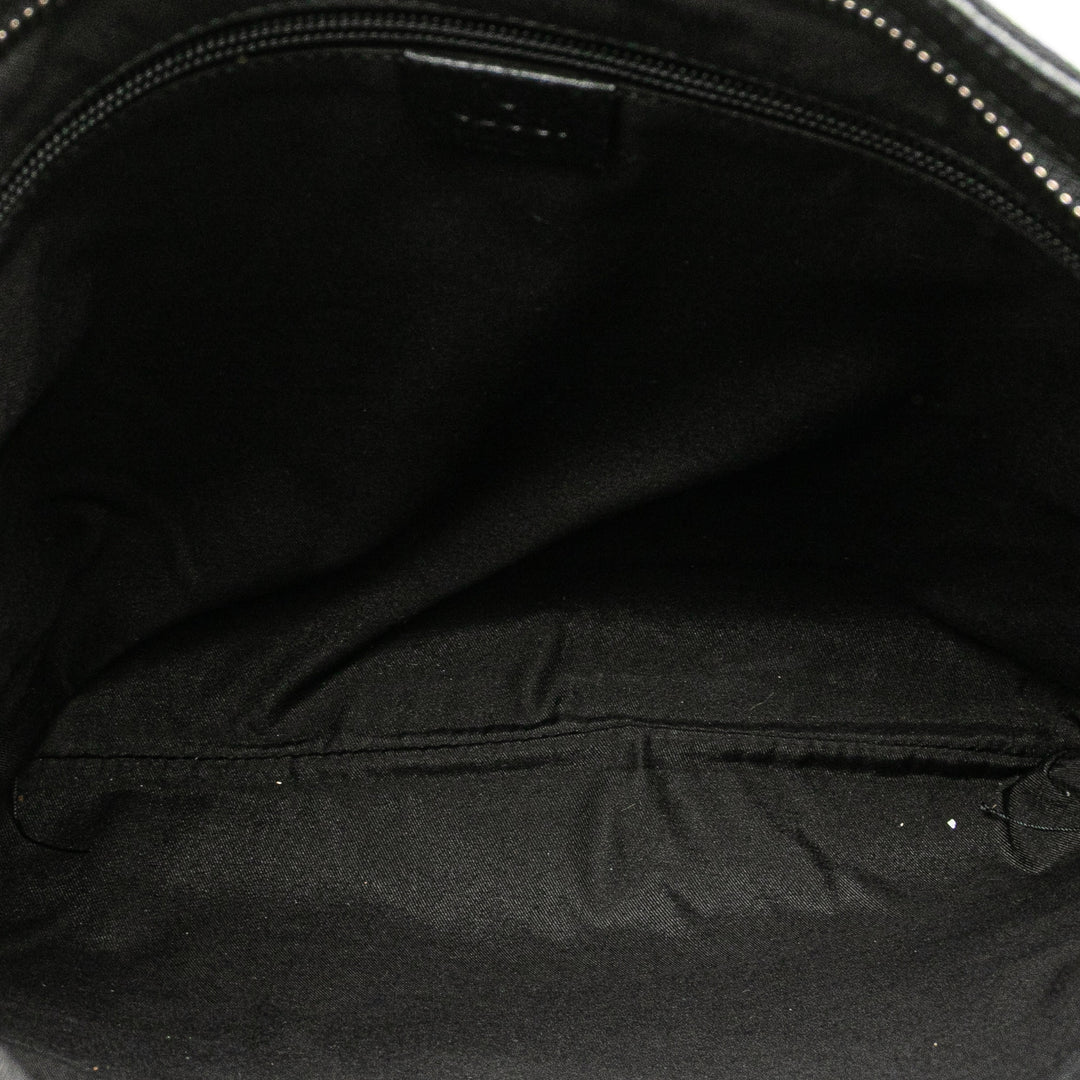 Gucci GG Toile Sac porté croisé Noir
