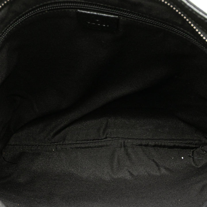 Gucci GG Toile Sac porté croisé Noir