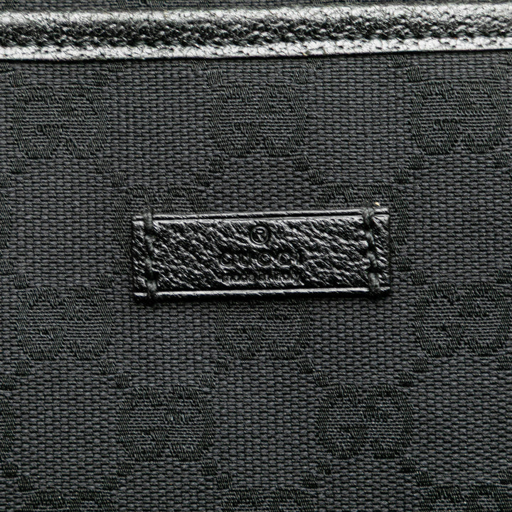 Gucci GG Toile Sac porté croisé Noir