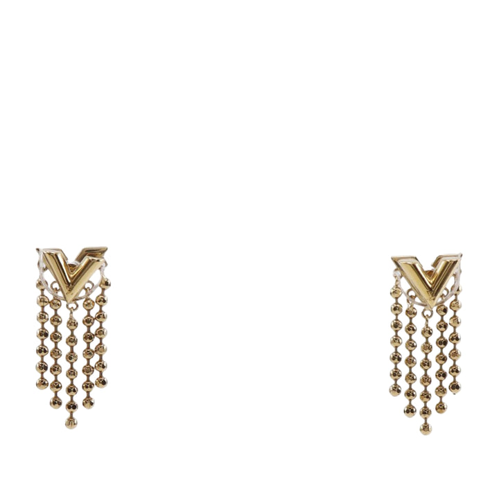 plaqué Essentials V Skin fermoir poussette Boucles d'oreilles Doré