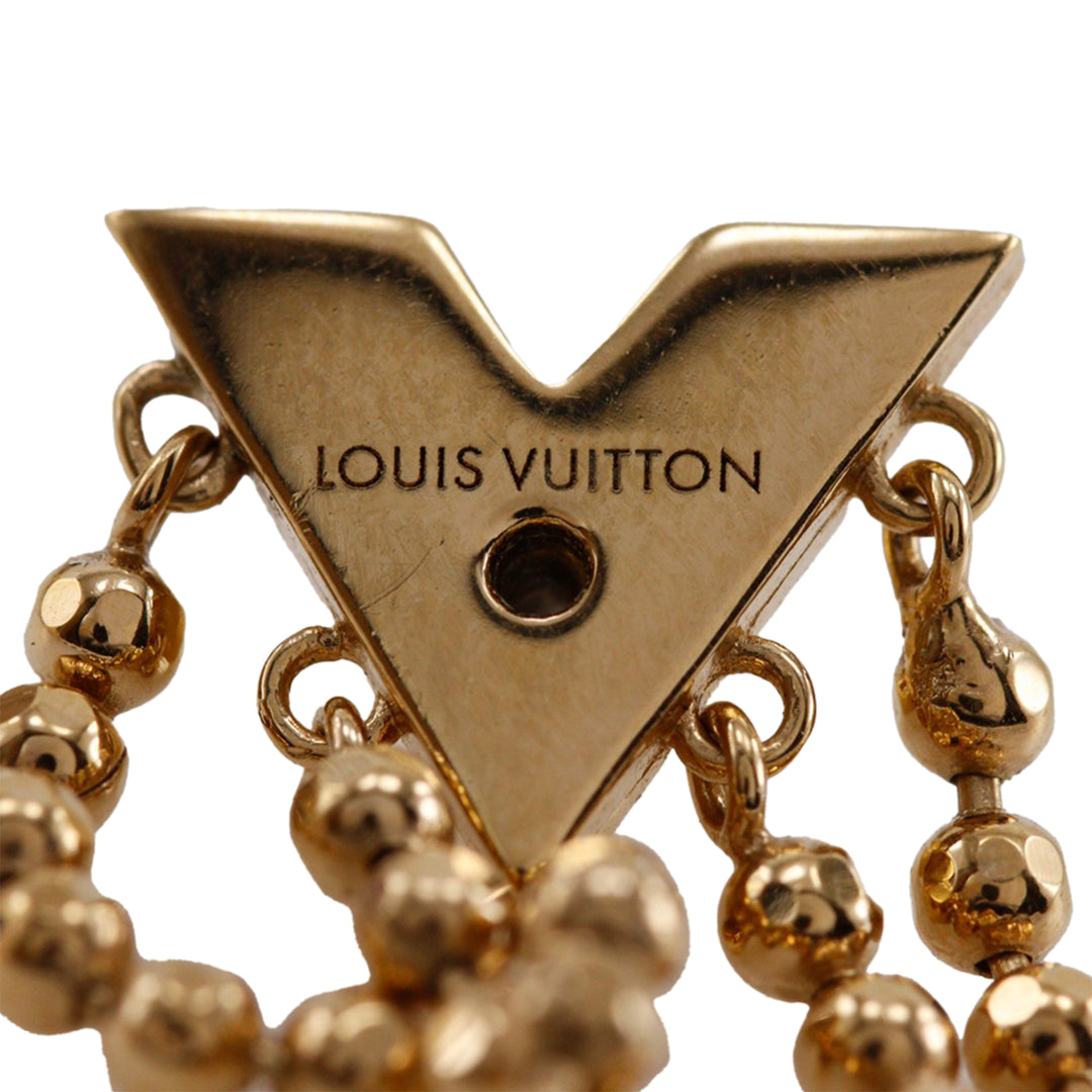 plaqué Essentials V Skin fermoir poussette Boucles d'oreilles Doré