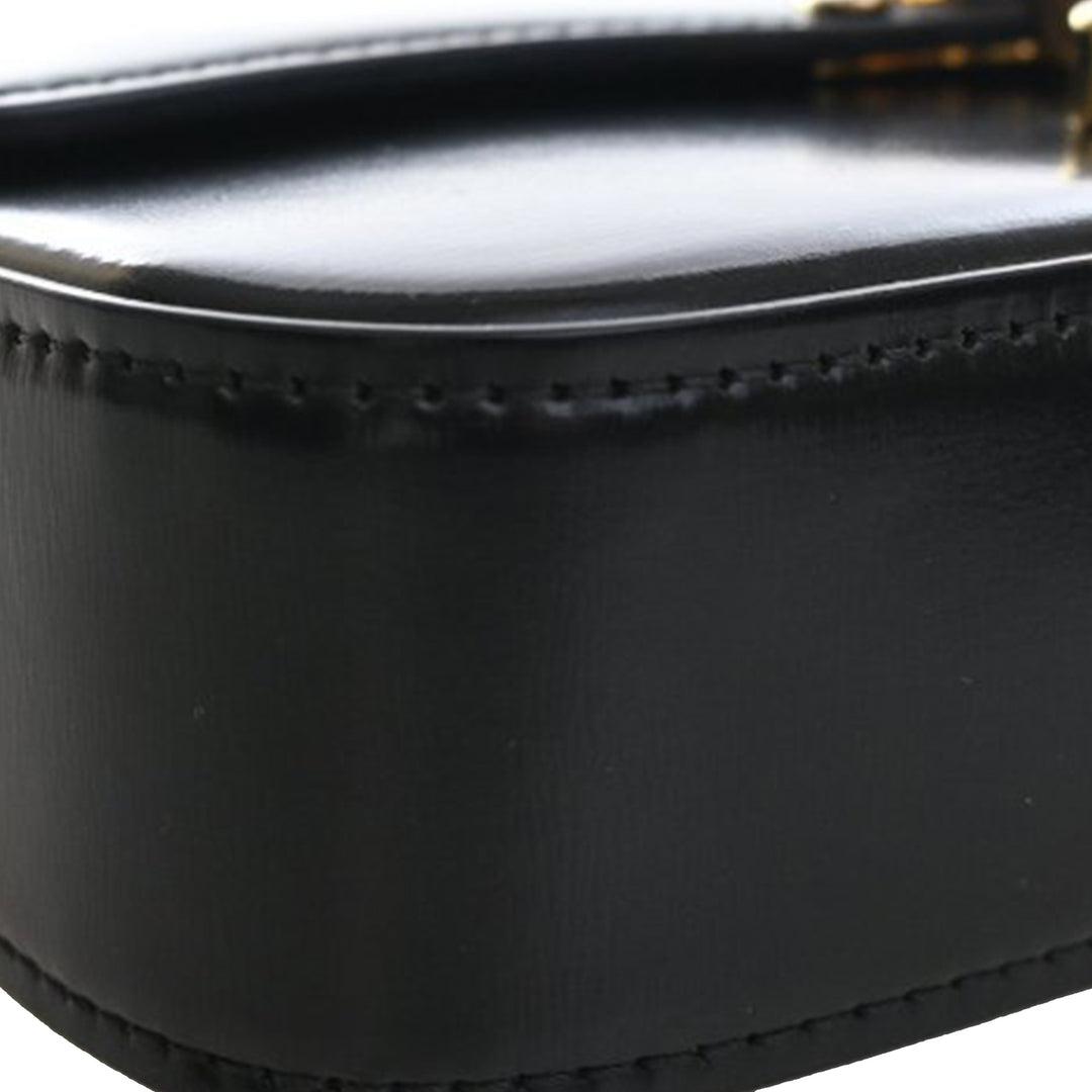 Celine brillant Cuir de veau Triomphe Claude Sac bandoulière