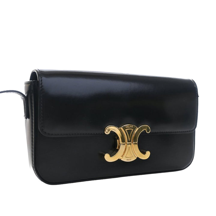 Celine brillant Cuir de veau Triomphe Claude Sac bandoulière