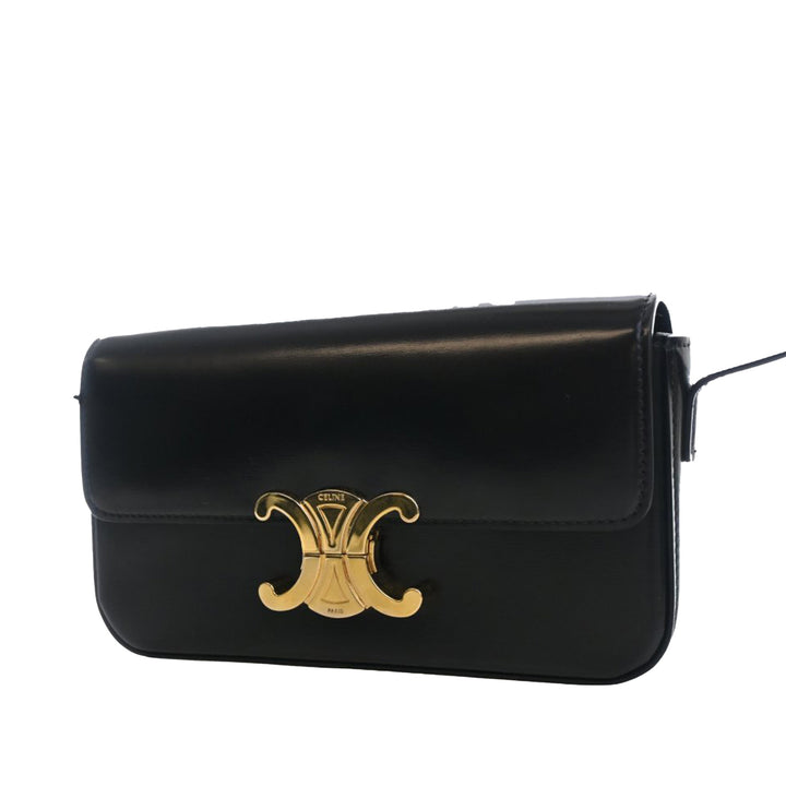 Celine brillant Cuir de veau Triomphe Claude Sac bandoulière