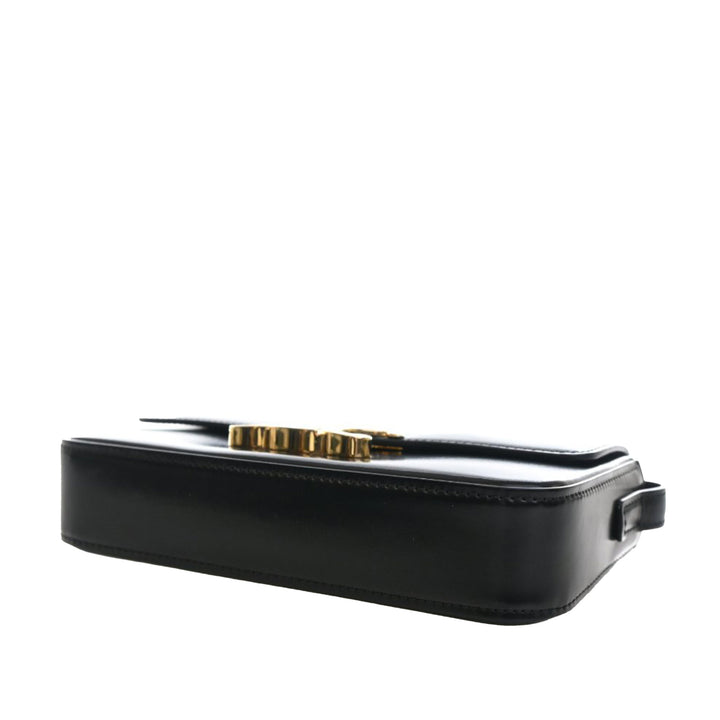 Celine brillant Cuir de veau Triomphe Claude Sac bandoulière