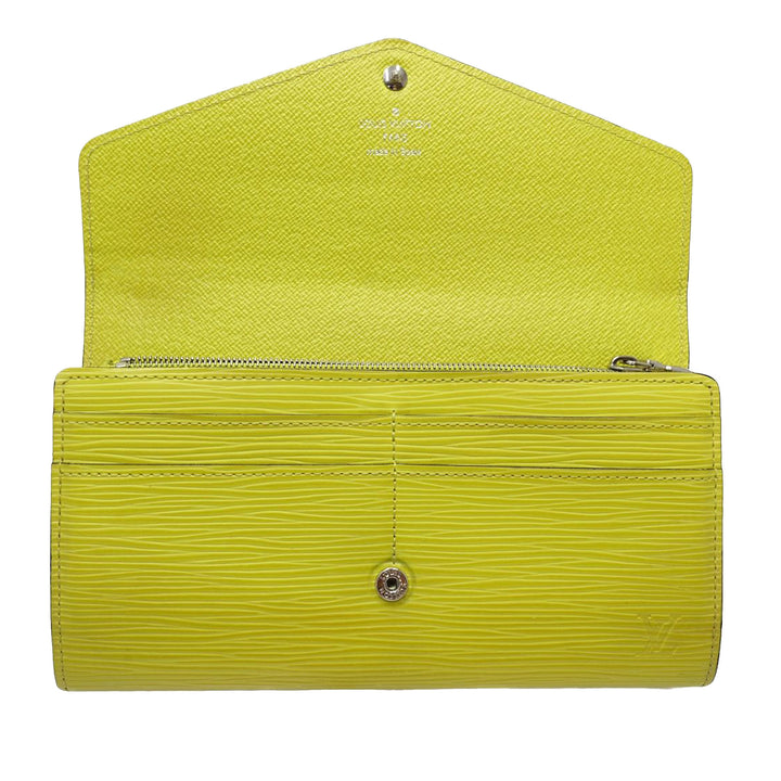 Louis Vuitton Epi Sarah Portefeuille long