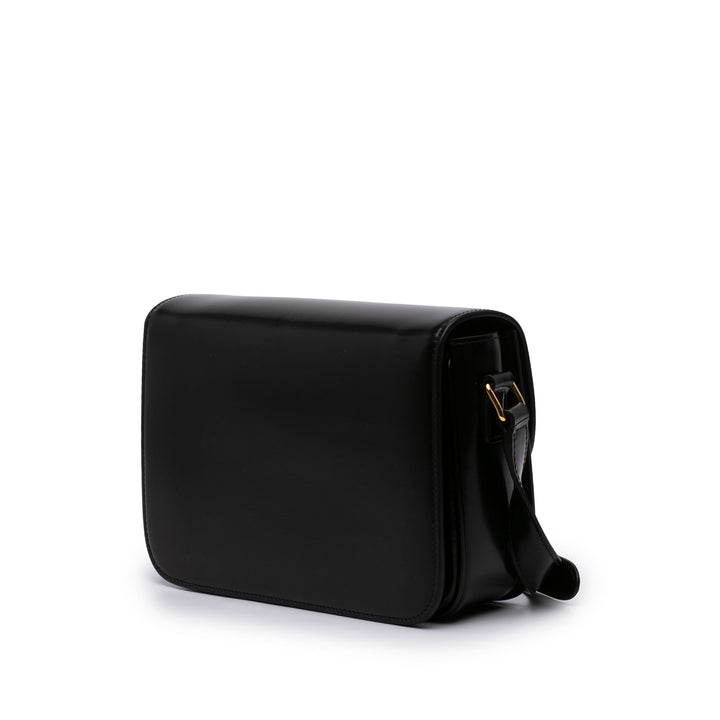 Celine Classique brillant Cuir de veau Triomphe Sac porté croisé
