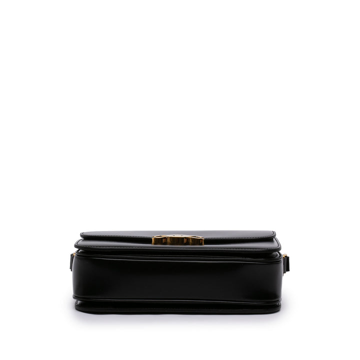 Celine Classique brillant Cuir de veau Triomphe Sac porté croisé