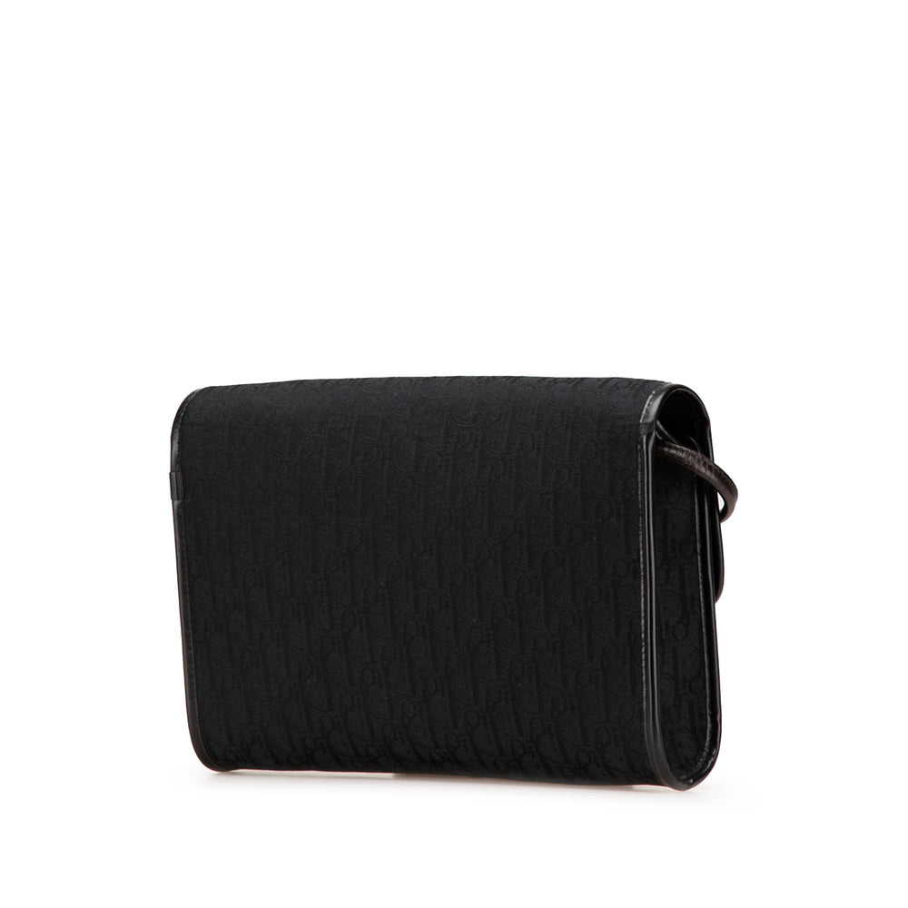 Diorissimo Trotter Canvas Crossbody Black - Gaby Paris