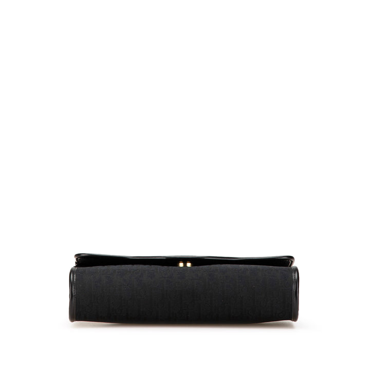 Diorissimo Trotter Canvas Crossbody Black - Gaby Paris