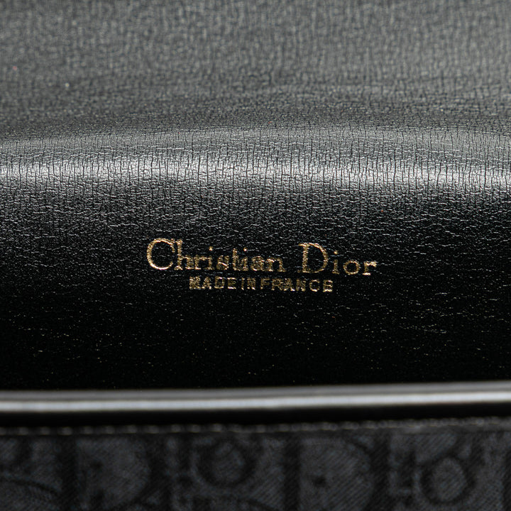 Diorissimo Trotter Canvas Crossbody Black - Gaby Paris