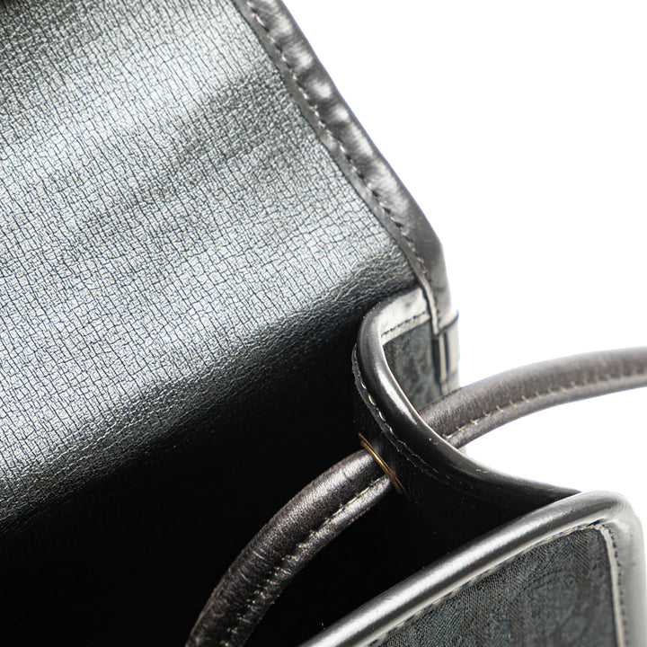 Diorissimo Trotter Canvas Crossbody Black - Gaby Paris