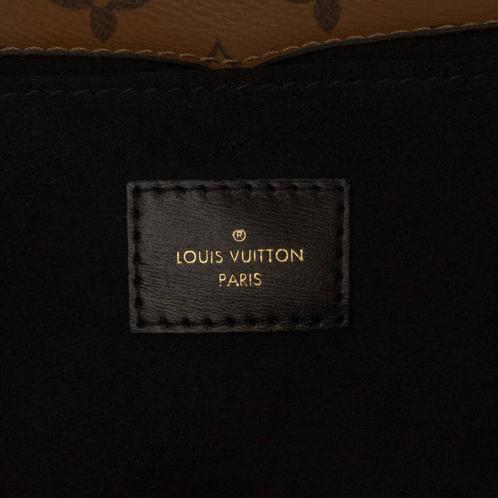 Louis Vuitton Monogram Reverse Pochette Metis Marron