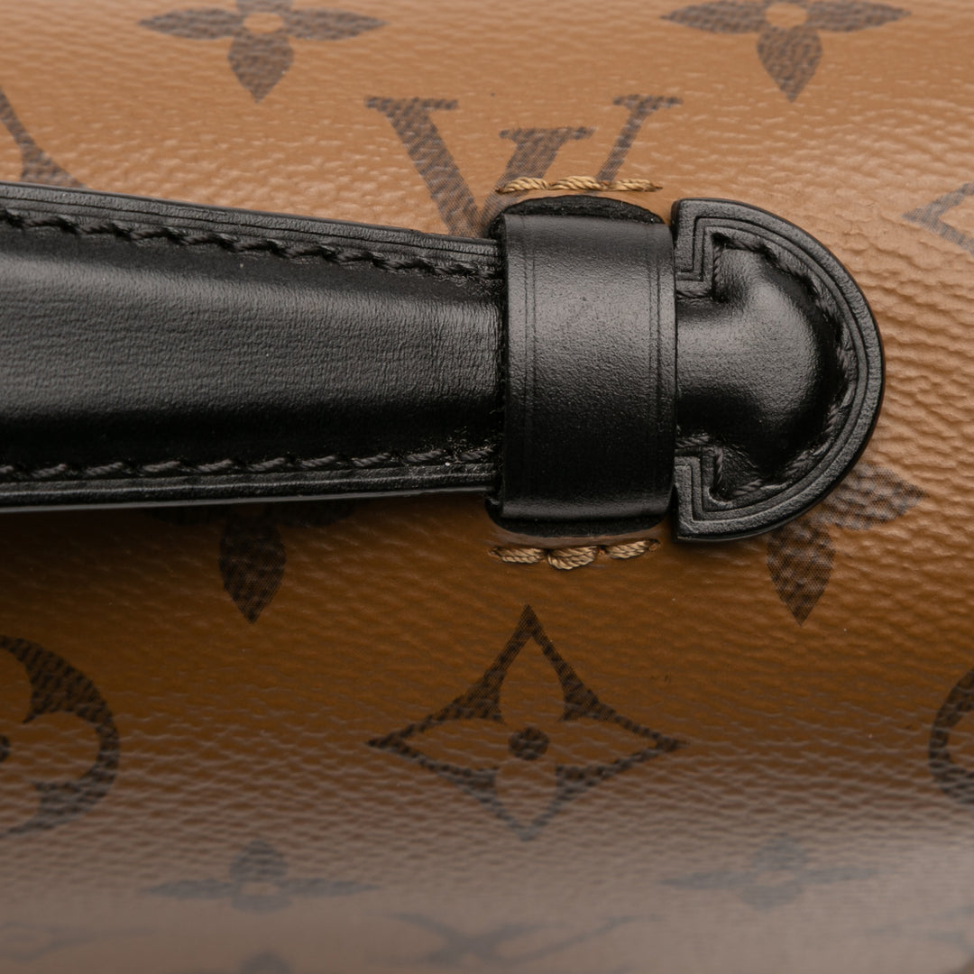 Louis Vuitton Monogram Reverse Pochette Metis Marron