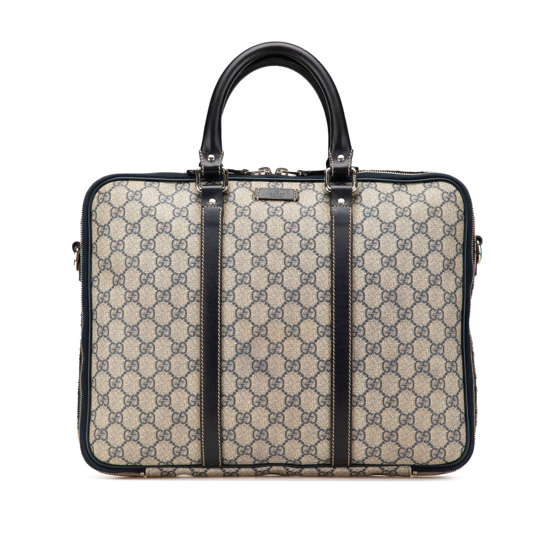 GG Supreme Business Bag Brown - Gaby Paris