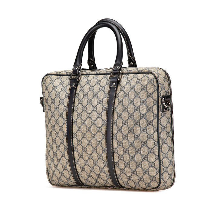 GG Supreme Business Bag Brown - Gaby Paris