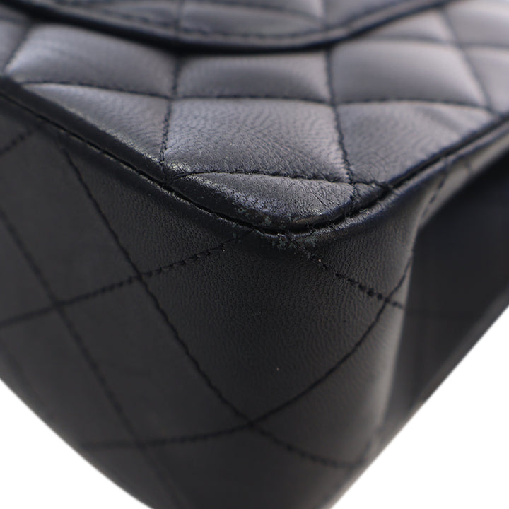Chanel Small Classic Cuir d’agneau Double rabat
