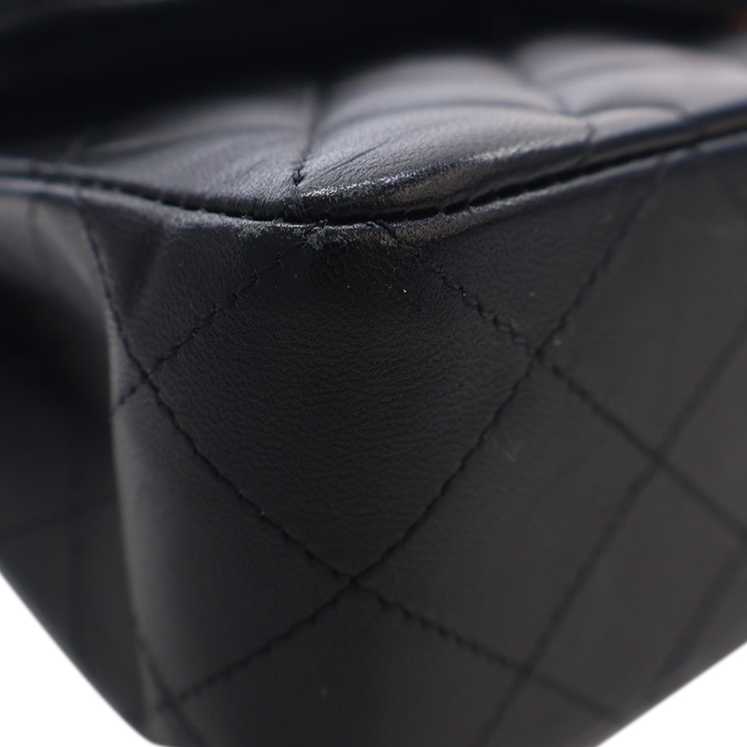Chanel Small Classic Cuir d’agneau Double rabat