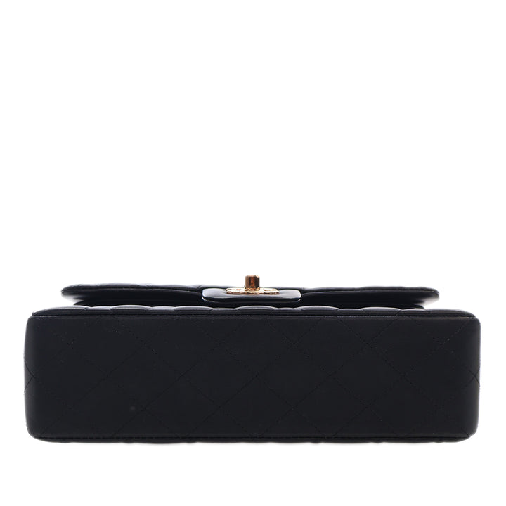 Chanel Small Classic Cuir d’agneau Double rabat