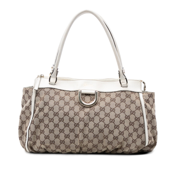 Gucci GG Toile Abbey D Bague Cabas