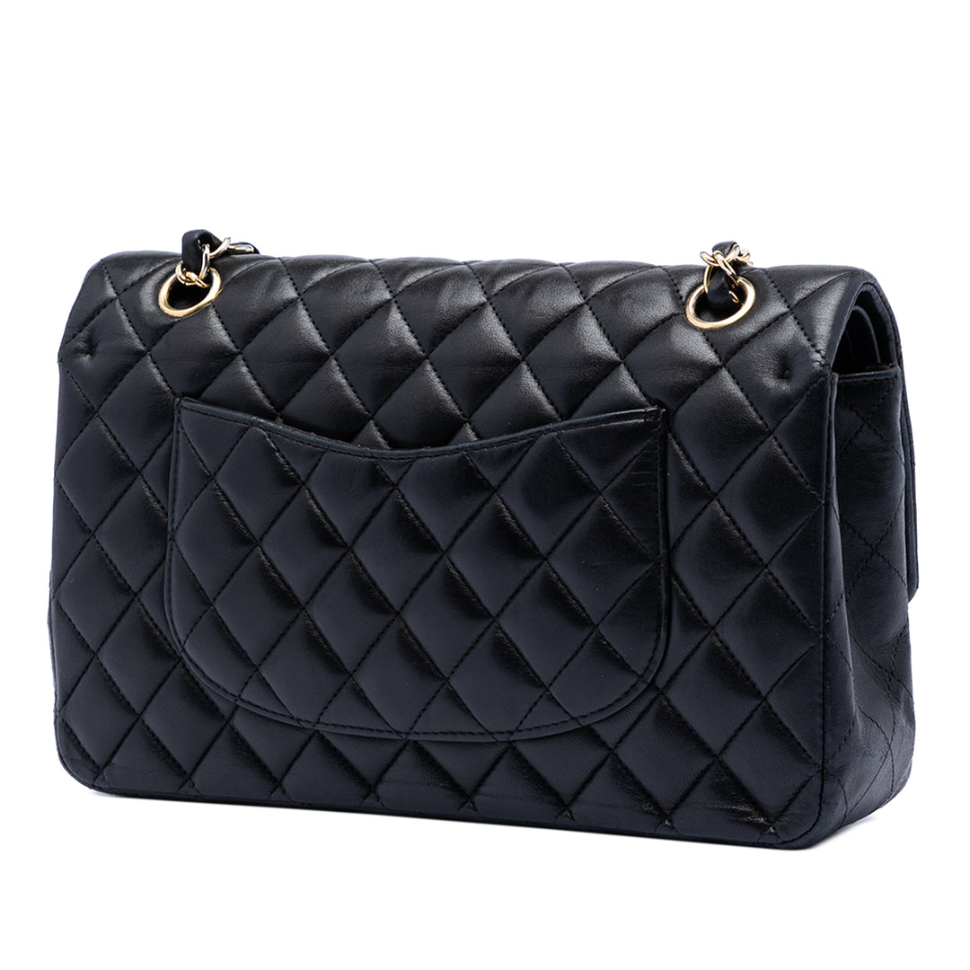 Chanel Medium Classic Cuir d’agneau Double rabat